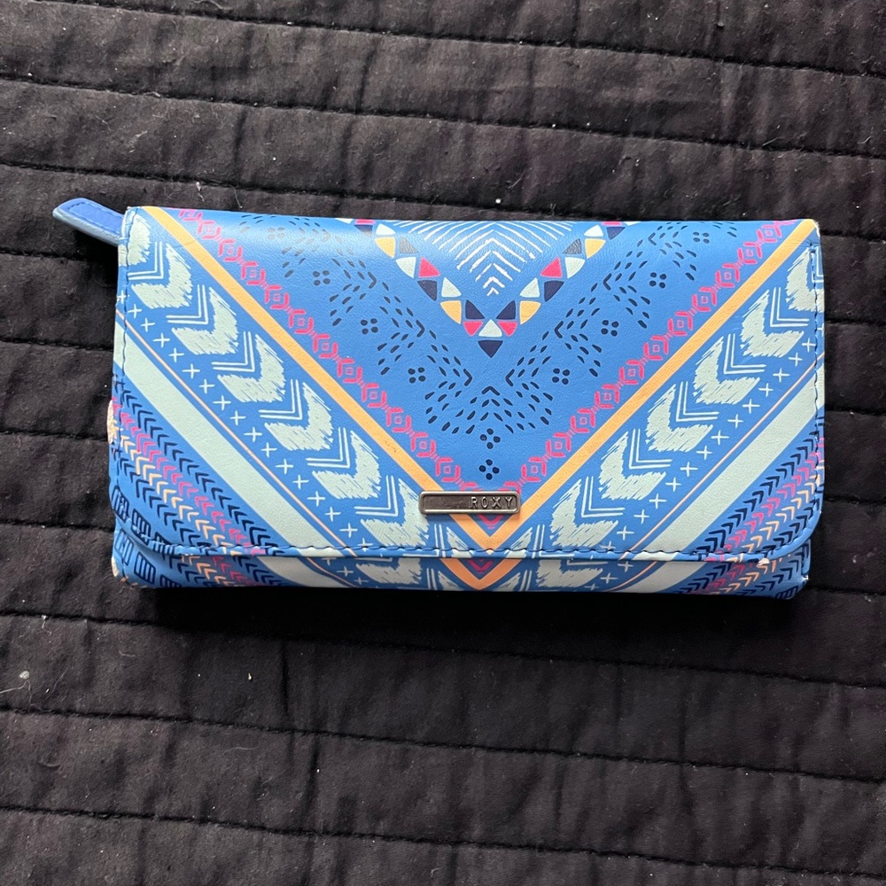 Roxy Multicolor Geometric Women's Wallet